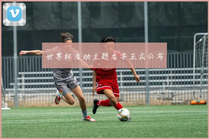 世界杯活动主题名字正式公布